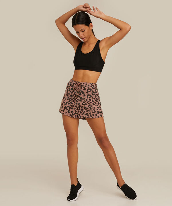 Short Estampado Con Screen