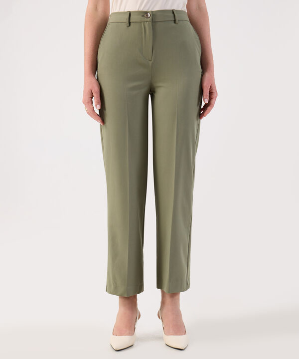 Pantalón Sastre Cropped Clásico Urbano image number null