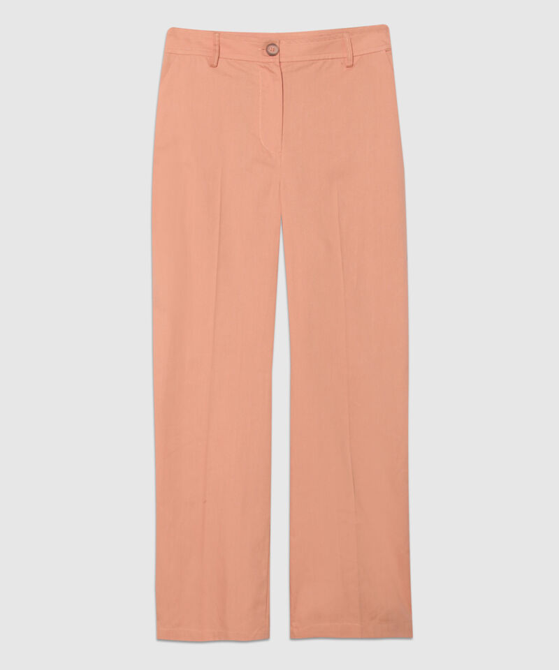 Pantal&oacute;n Moda Unicolor Con Bolsillos Diagonales