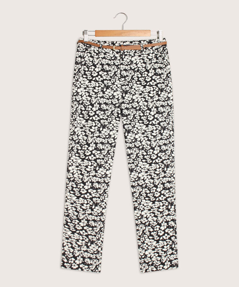 Pantalón Básico Bolsillos Diagonal