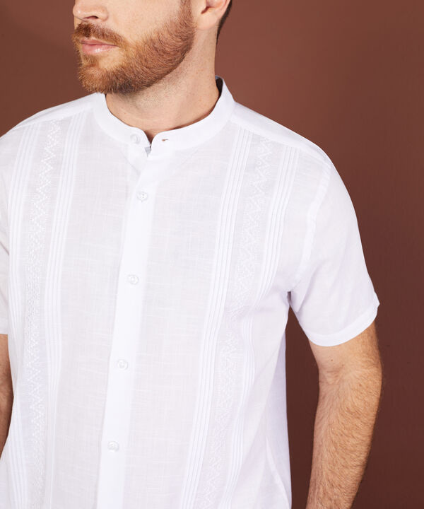 Camisa Guayabera Manga Corta