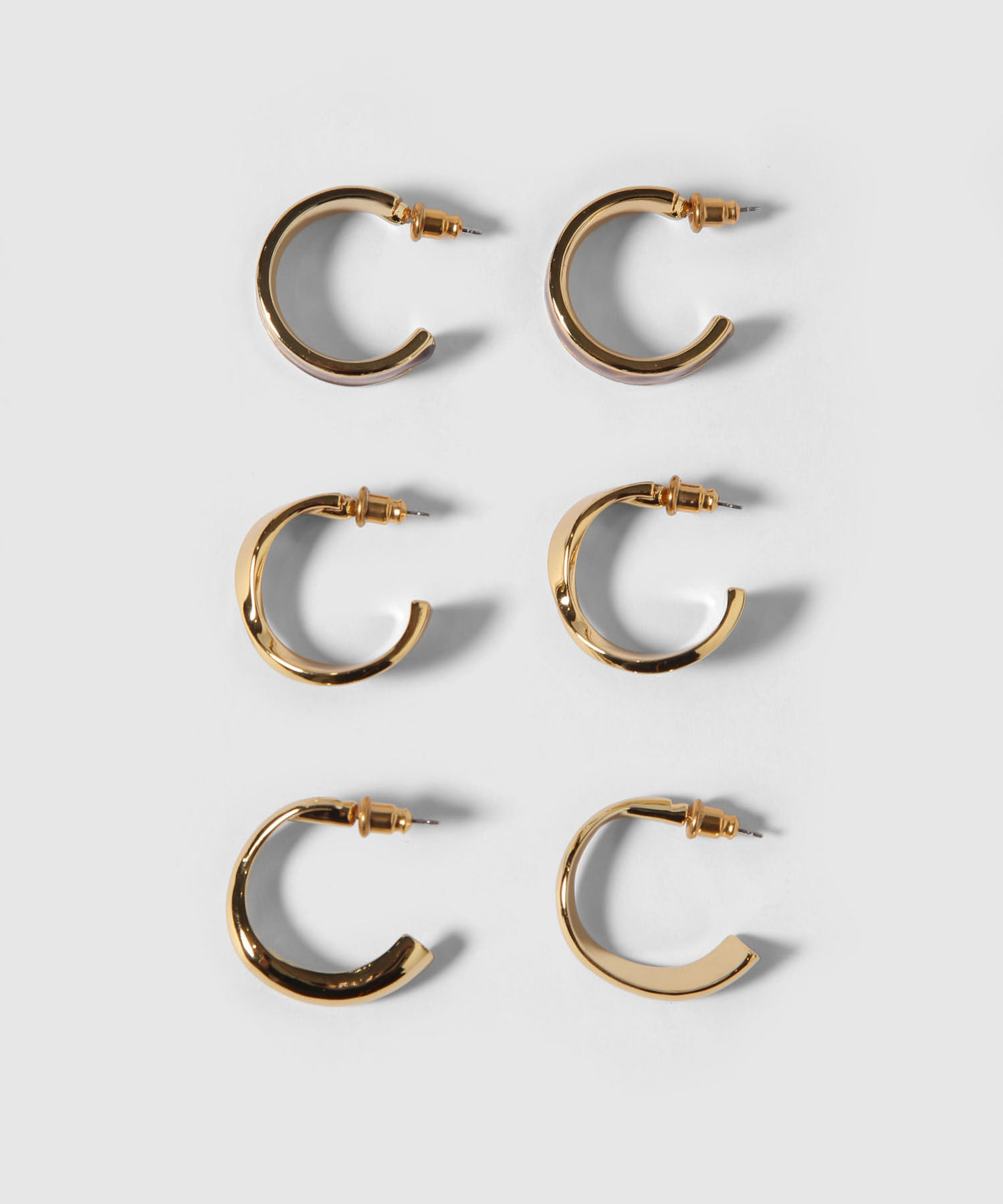 Aretes Set X 3 Pares De Aretes Ref. Kf233-0023-1