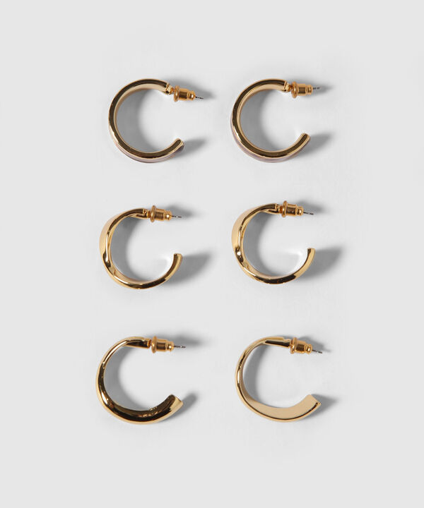 Aretes Set X 3 Pares De Aretes Ref. Kf233-0023-1 image number null