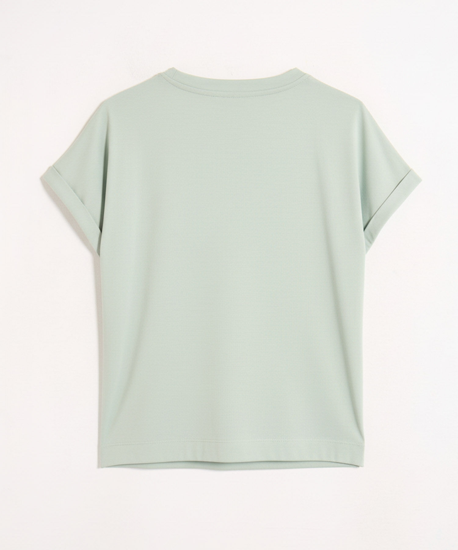 Camiseta Holgada Bordado Discreto Mujer