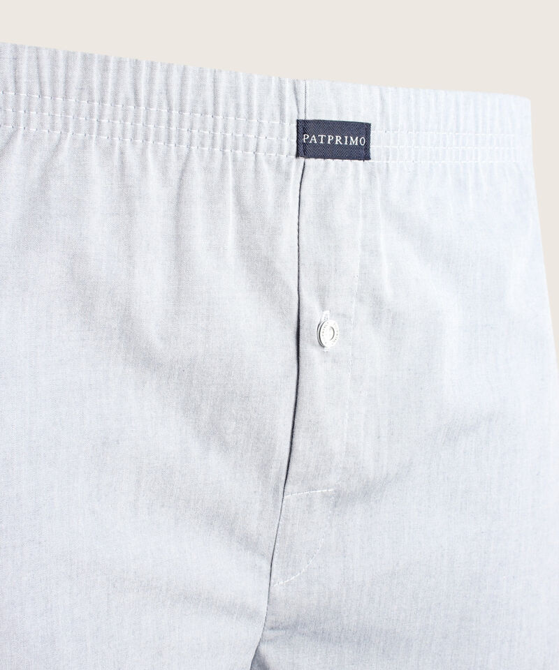 Boxer Pack X3 Pantaloncillo Tejido Plano Amplio Algodón Preteñido, Cuadro-Rayas Y Estampado