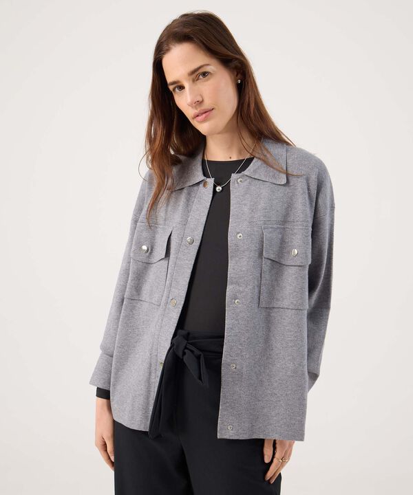 Saco Abierto Tipo Chaqueta Con Broches image number null