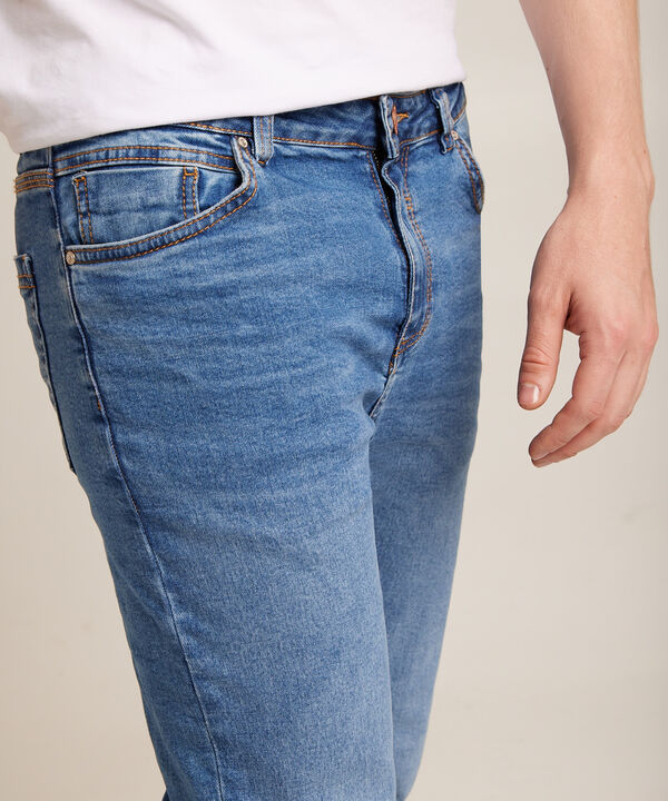 Jean Slim Fit Para Hombre