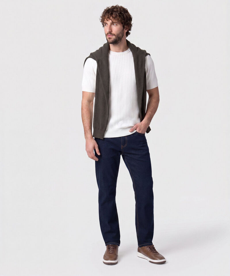 Jean Slim Fit Con Cinco Bolsillos Hombre