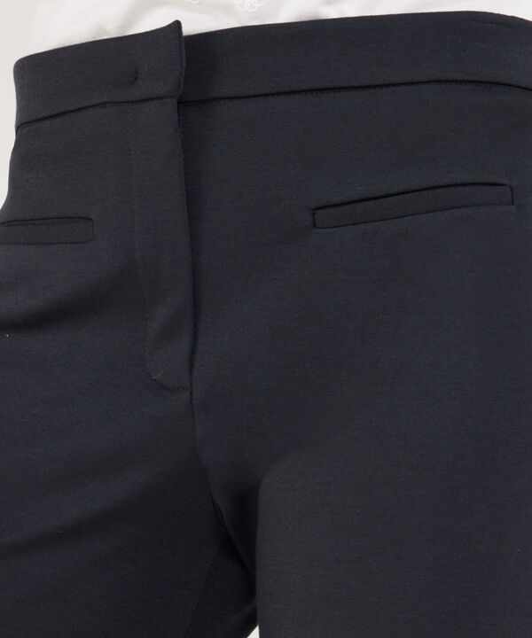 Leggins Unicolor, Tiro Alto, Bota Recta Con Simulación Bolsillos Ribete, Serena image number null