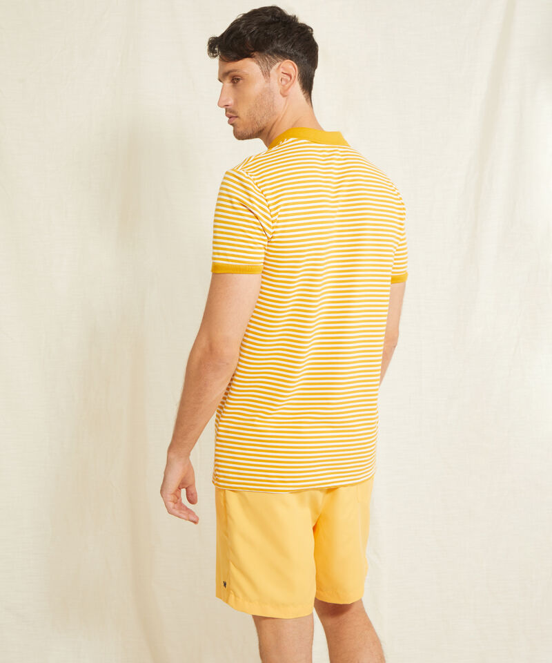 Polo Cuello Tejido Bicolo Continuo