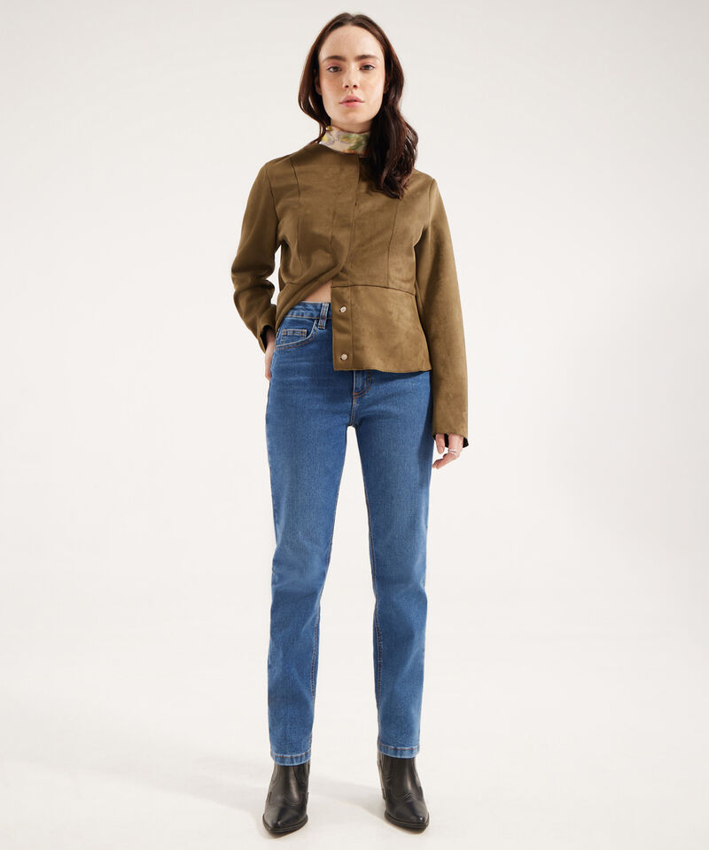 Jean Straight Tono Medio