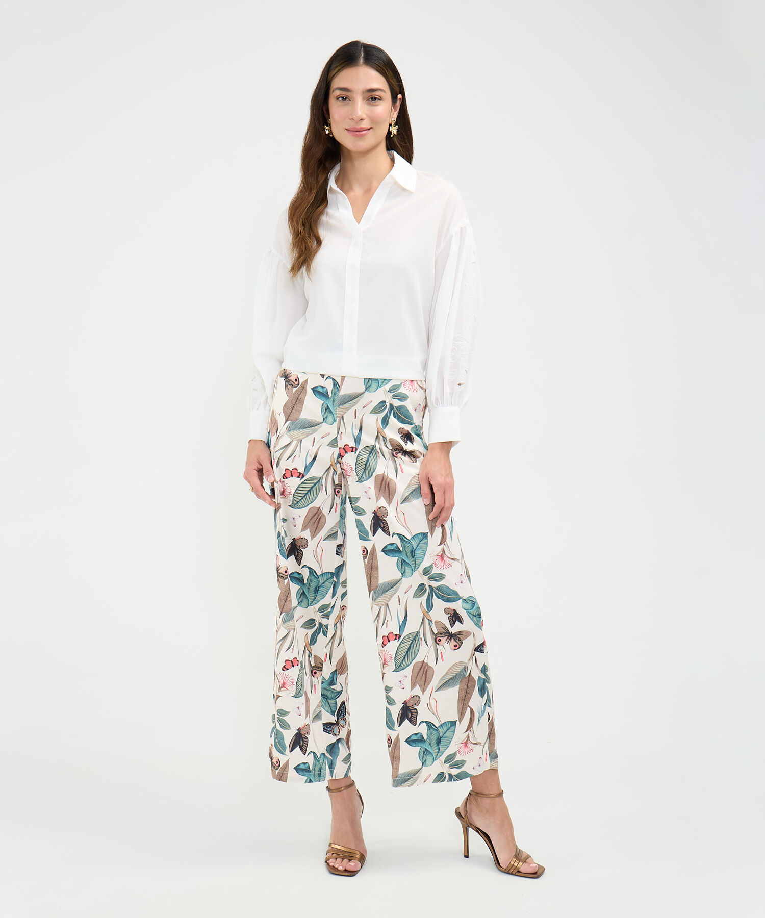Pantalón Fluido Estampado