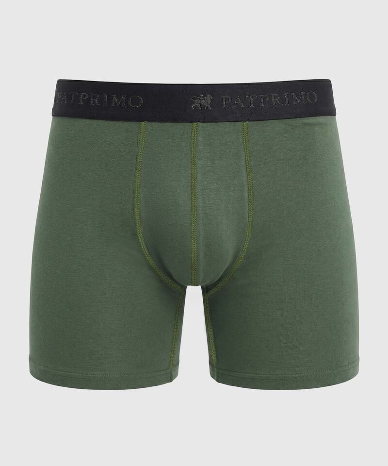 Boxer Medio Con Pretina El&aacute;stica Para Hombre