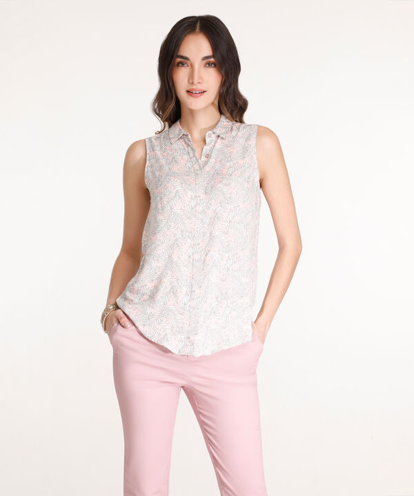 Camisa Manga Sisa Estampada