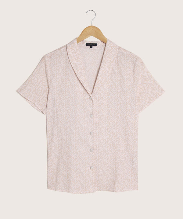 Blusa Con Cuello Tipo Smokin