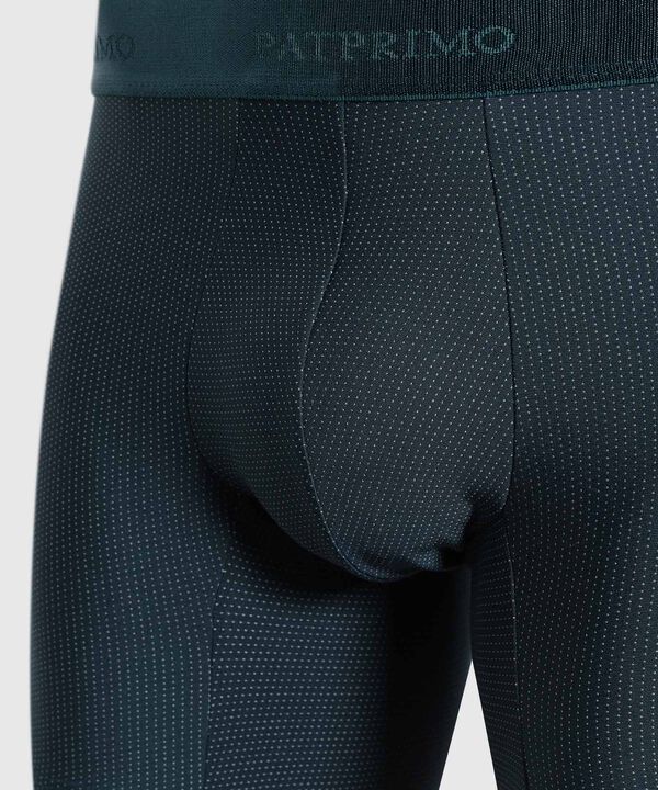 B&oacute;xer Medio Con Micropuntos Para Hombre