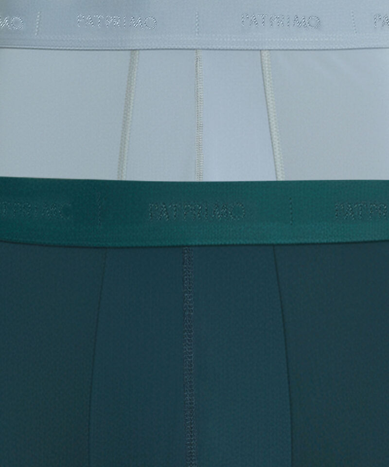 Pack x2 B&oacute;xer con El&aacute;stico Unicolor Hombre