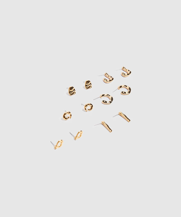 Aretes Set X 6 Para Mujer image number null