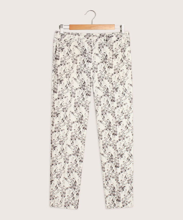 Pantalón Clásico Estampado image number null