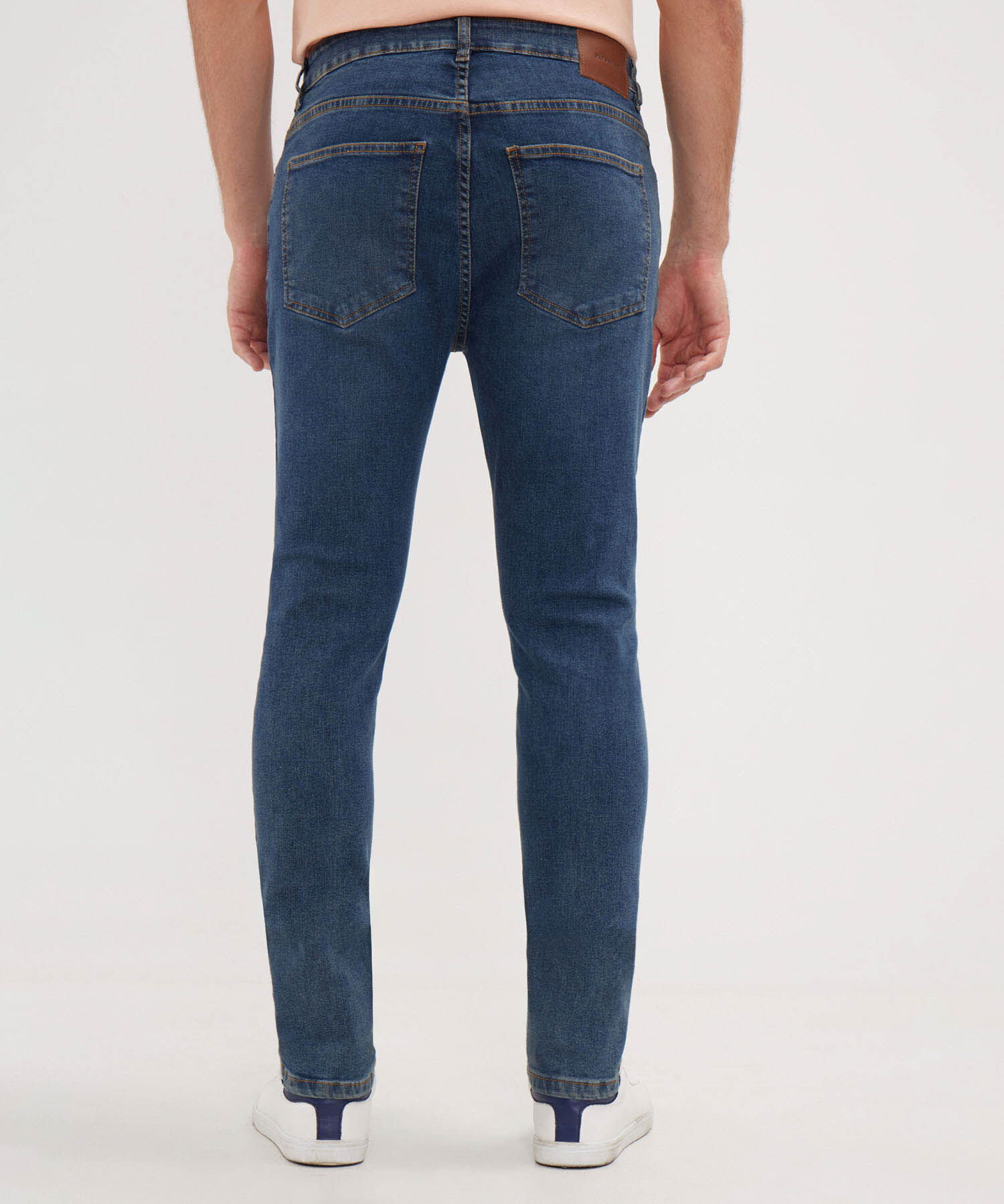 Jean Slim Tono Azul Medio