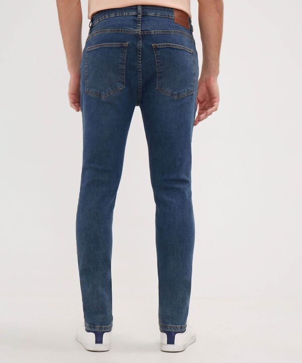 Jean Slim Tono Azul Medio