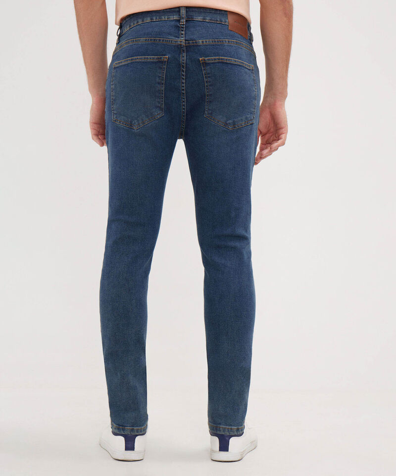 Jean Slim Tono Azul Medio