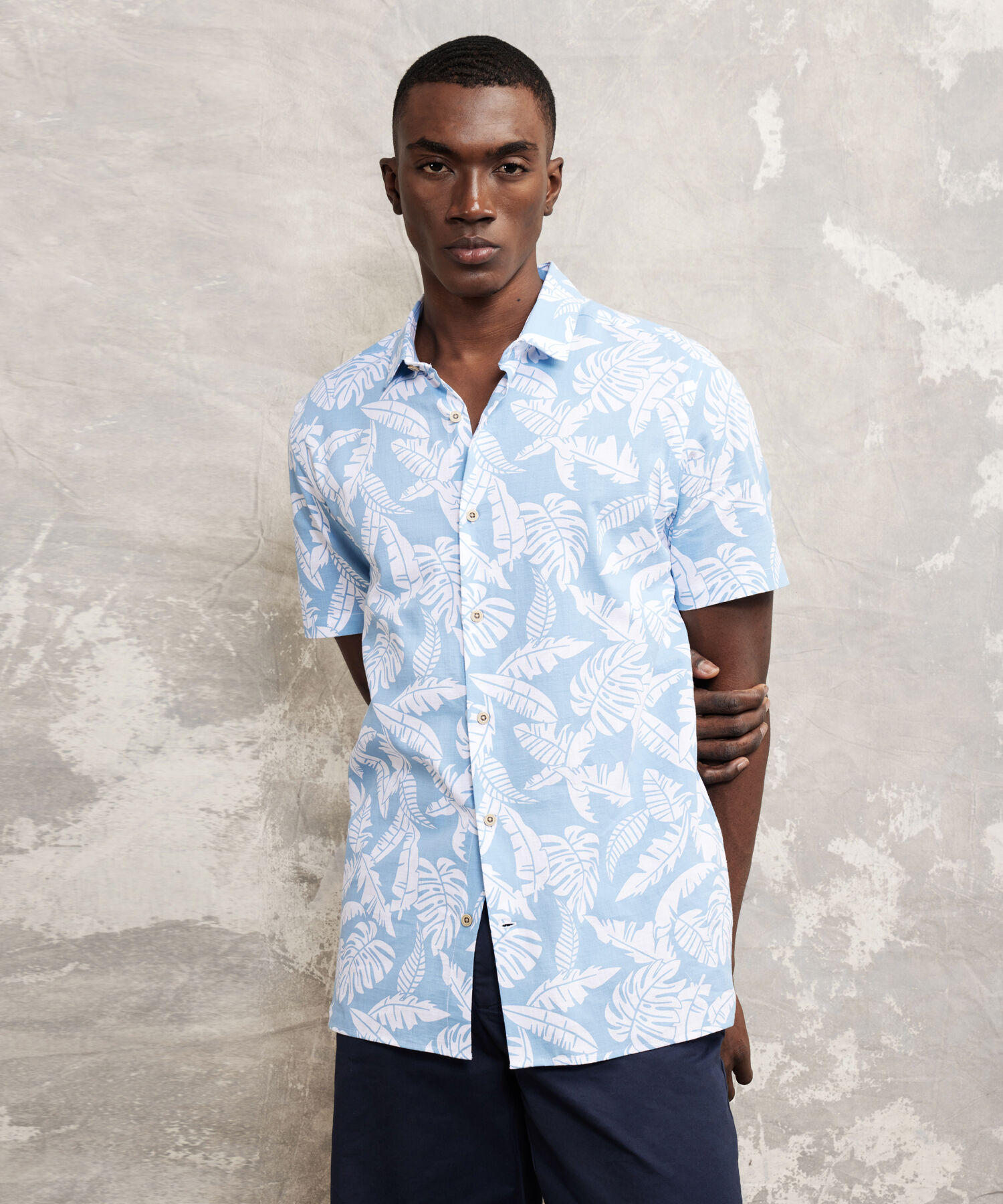 Camisa Manga Corta Estampada