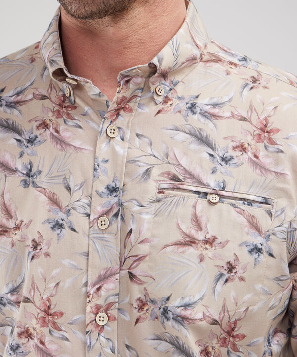 Camisa Manga Corta Estampada image number null