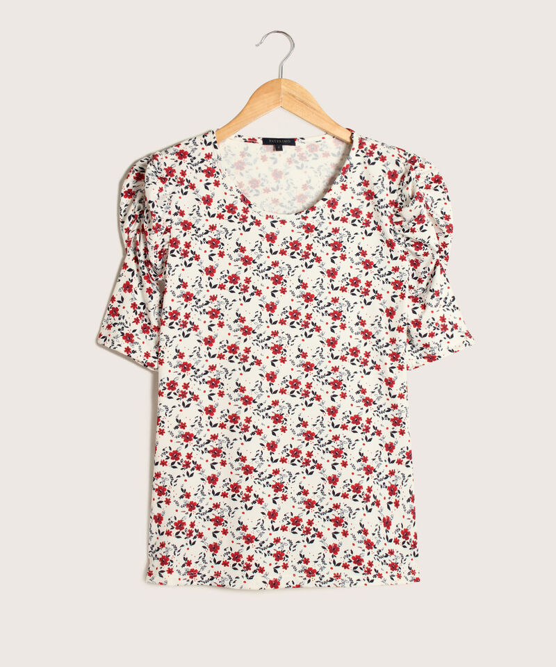 Camiseta Estampada Manga Corta