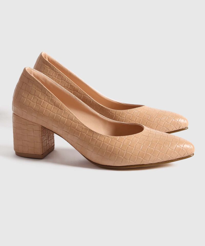 Tacones Texturizados