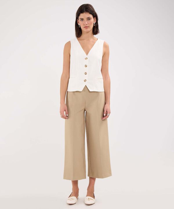 Pantalón Culotte Casual