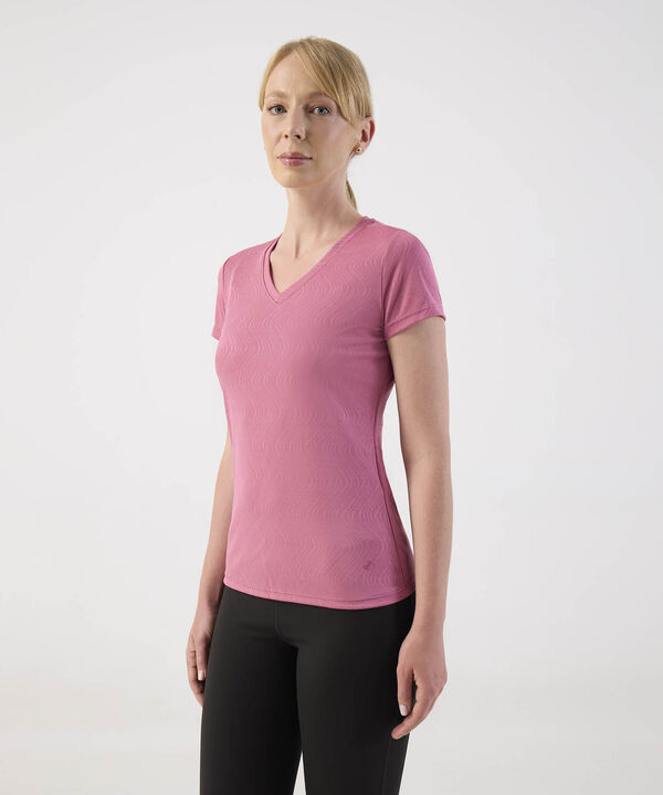 Camiseta Unicolor Texturizada image number null