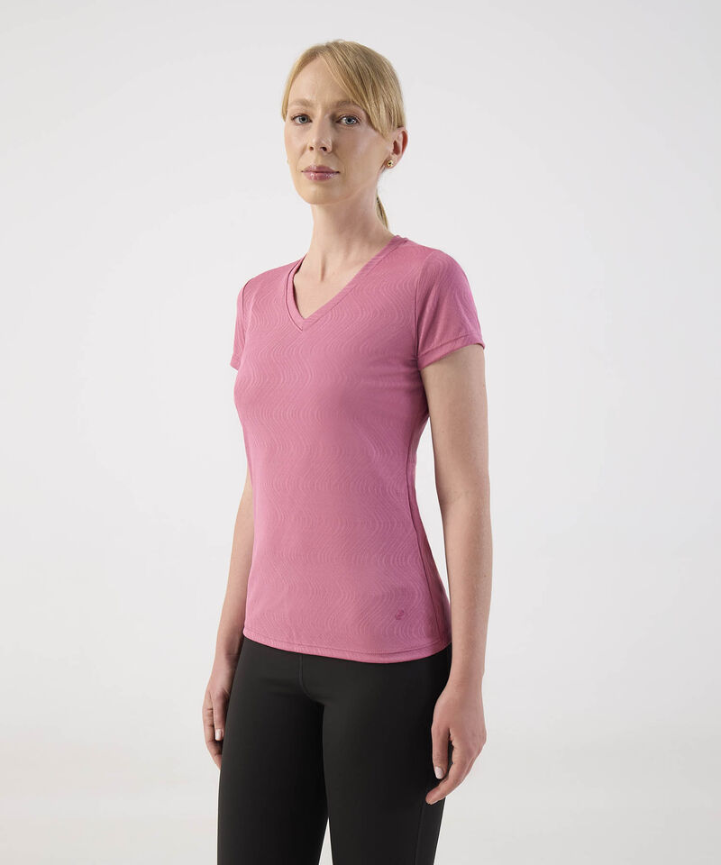 Camiseta Unicolor Texturizada