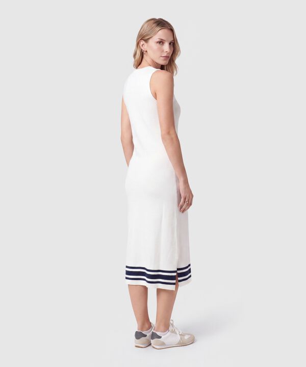 Vestido Midi Sin Mangas Para Mujer