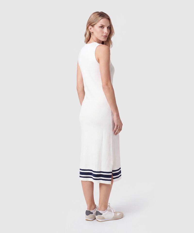Vestido Midi Sin Mangas Para Mujer