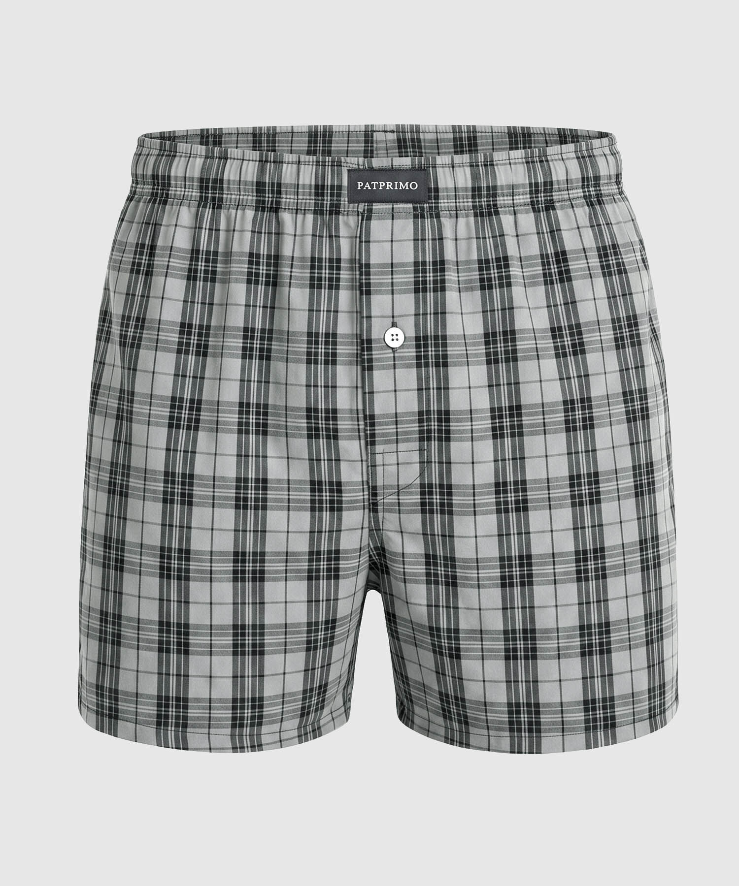 Pack X2 B&oacute;xers Sueltos Con Bot&oacute;n Para Hombre