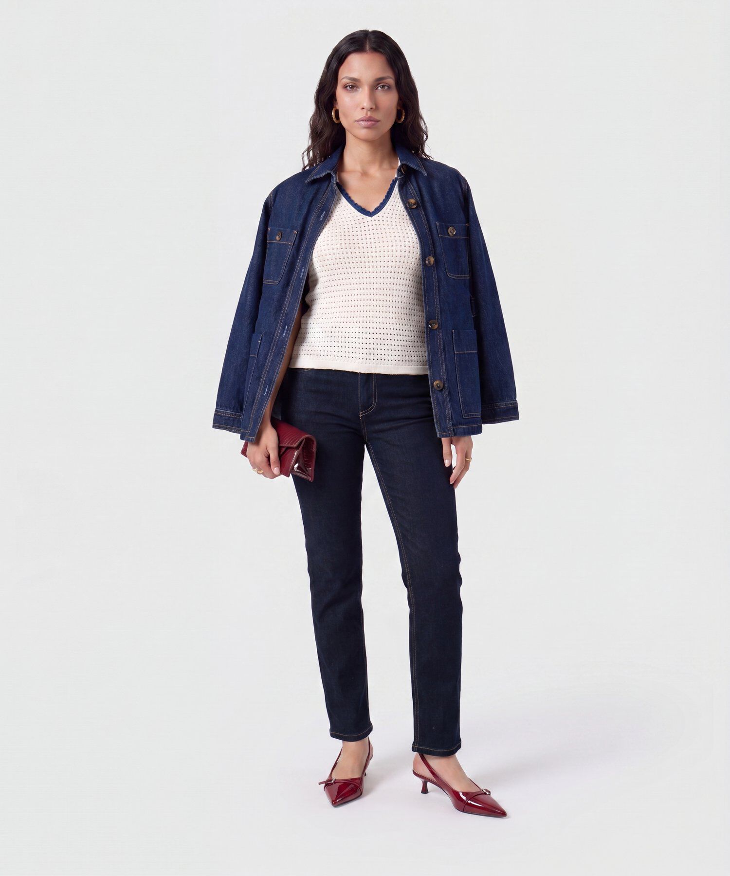 Polo En Tejido De Punto Para Mujer