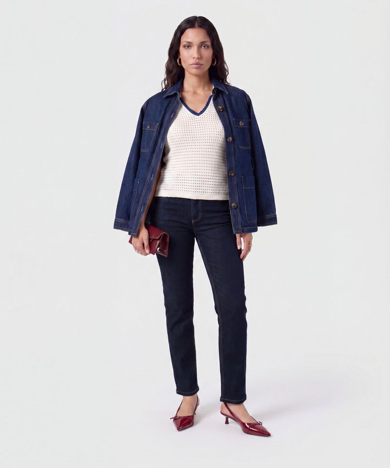 Polo En Tejido De Punto Para Mujer