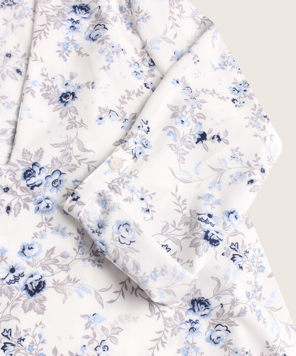 Blusa Estampada Manga 3/4 Escote