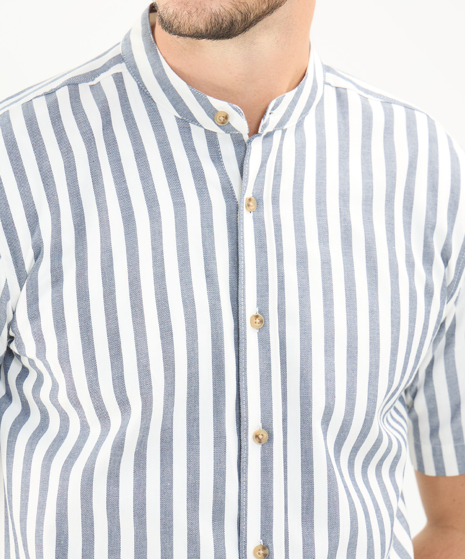 Camisa Cuello Mao