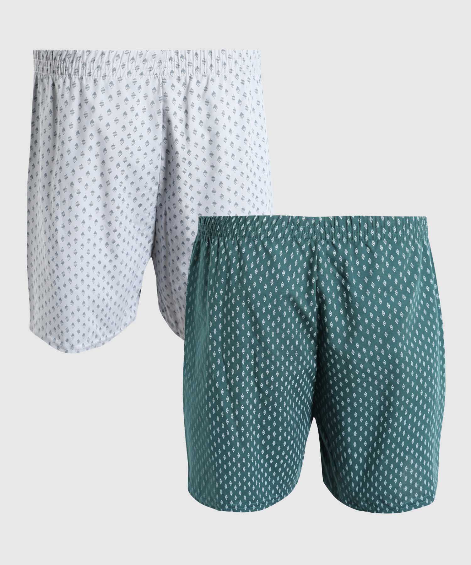 Pack X 2 Boxer Amplios Estampados