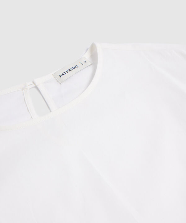 Blusa de Mangas Bordadas para Mujer image number null