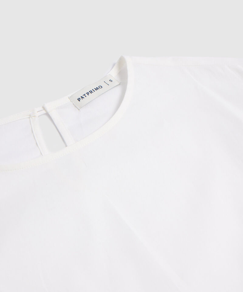 Blusa de Mangas Bordadas para Mujer