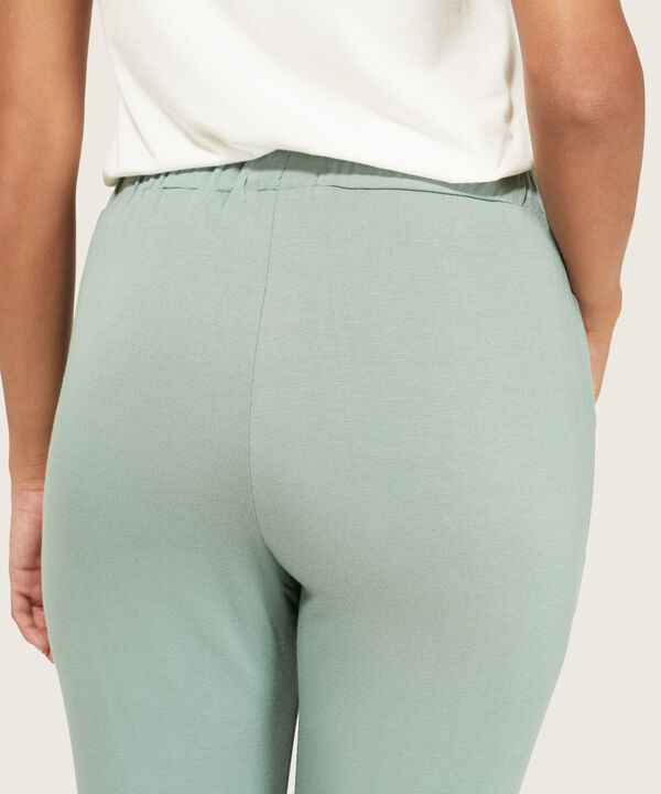 Pantalón Unicolor Tipo Jogger