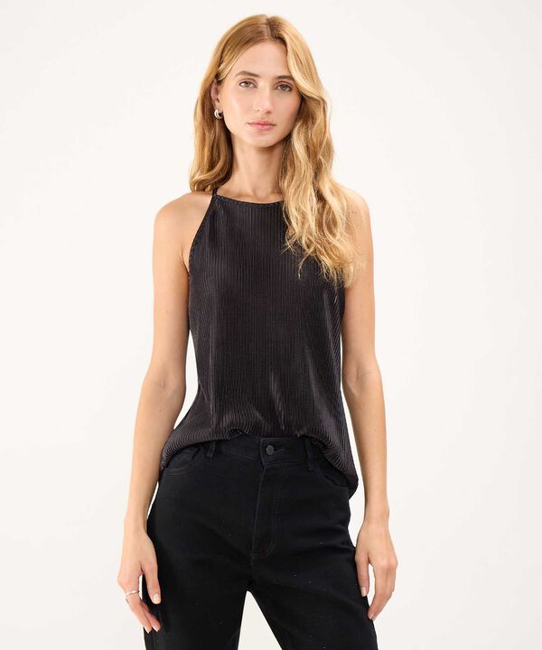 Blusa Cuello Halter image number null