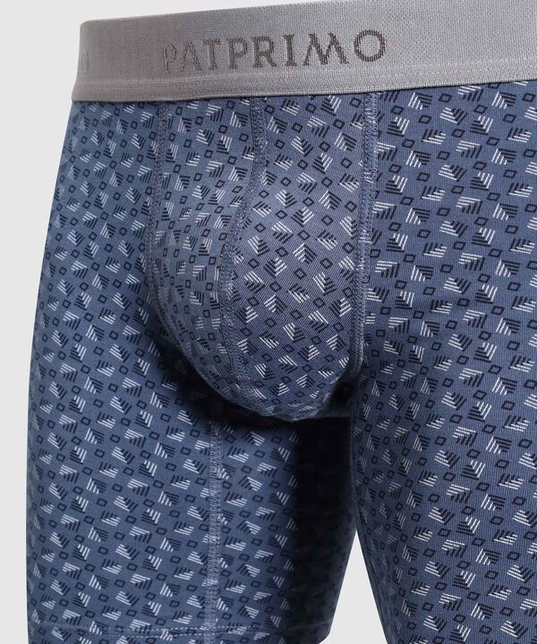B&oacute;xer Medio Con Estampado Para Hombre