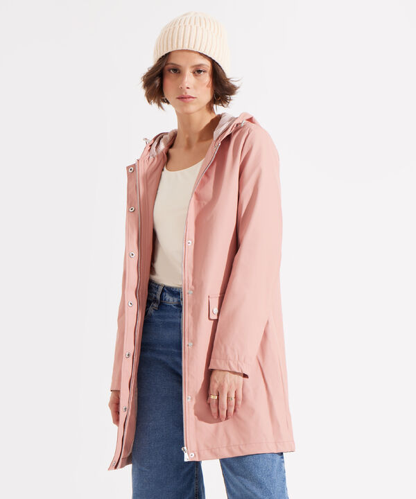 Parka con Bolsillos de Tapa image number null