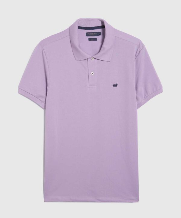 Polo Tejido Unicolor Cuello Y Puños Tejidos,Sin Bolsillo Con Hiladillo.