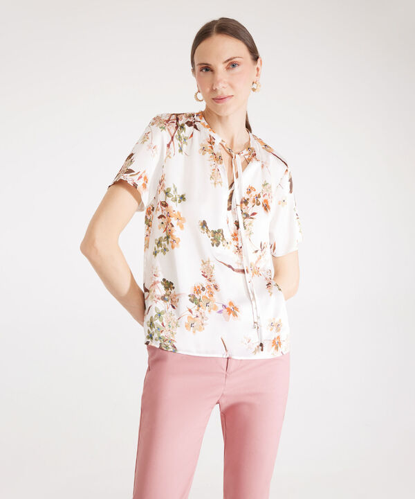 Blusa Manga  Corta Ranglan