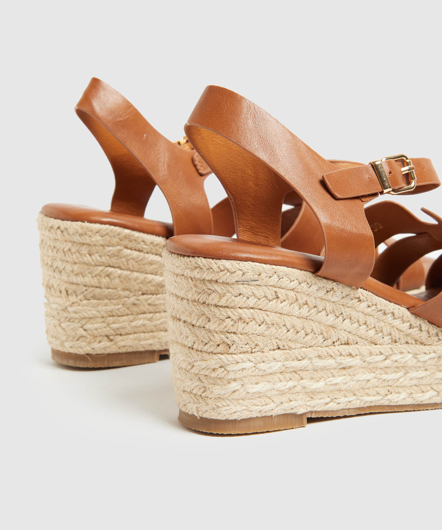 Sandalias Plataforma De Yute Mujer